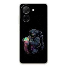 Силиконовый Чехол с принтом "Космонавты" на Xiaomi Redmi A5 – В руках земля