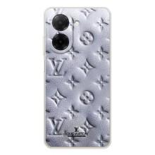 Текстурный Чехол Louis Vuitton для Редми А5 (Белый ЛВ)