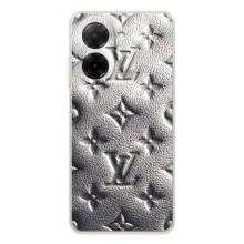 Текстурный Чехол Louis Vuitton для Редми А5 (Бежевый ЛВ)