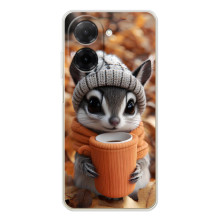 Печатный чехол «Зверята с кофе» для Xiaomi Redmi A5