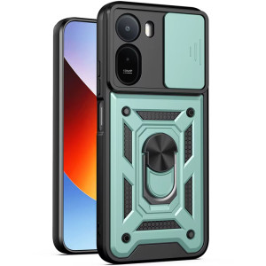 Чехол Ummi Camshield Serge Ring для Xiaomi Redmi A7 Pro 4G / Poco C81 / C81 Pro – Зеленый