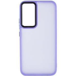 Чехол TPU+PC Lyon Frosted для Xiaomi Redmi A7 Pro 4G / Poco C81 – Фиолетовый