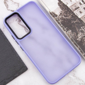 Чехол TPU+PC Lyon Frosted для Xiaomi Redmi A7 Pro 4G / Poco C81 – Фиолетовый