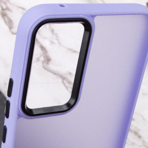 Чехол TPU+PC Lyon Frosted для Xiaomi Redmi A7 Pro 4G / Poco C81 – Фиолетовый