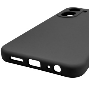 Чохол Silicone Cover Lakshmi Full Camera (AAA) для Xiaomi Redmi A7 Pro 4G / Poco C81 – Чорний