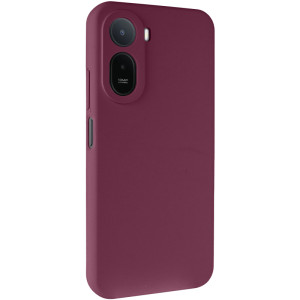 Чохол Silicone Cover Lakshmi Full Camera (AAA) для Xiaomi Redmi A7 Pro 4G / Poco C81 – Бордовий