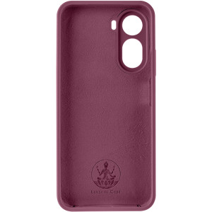 Чохол Silicone Cover Lakshmi Full Camera (AAA) для Xiaomi Redmi A7 Pro 4G / Poco C81 – Бордовий
