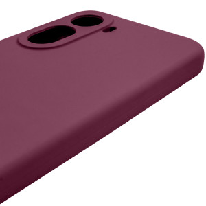 Чохол Silicone Cover Lakshmi Full Camera (AAA) для Xiaomi Redmi A7 Pro 4G / Poco C81 – Бордовий