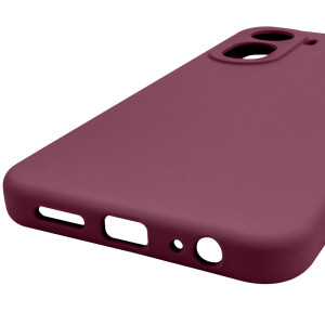 Чохол Silicone Cover Lakshmi Full Camera (AAA) для Xiaomi Redmi A7 Pro 4G / Poco C81 – Бордовий