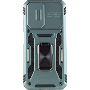 Ударопрочный чехол Camshield Army Ring для Xiaomi Redmi A7 Pro 4G / Poco C81 / C81 Pro – Зеленый
