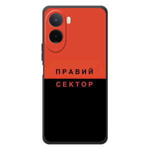 Чехлы УПА (Красно-Чёрный) на Xiaomi Redmi A7 Pro – Правый Серктор