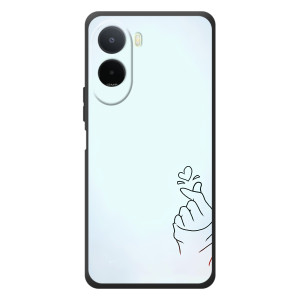Чехлы (Знак сердечка) на Xiaomi Redmi A7 Pro (Сердце на голубом)