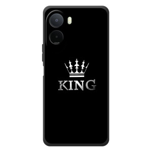 Чохол (Корона на чорному фоні) для 

Шіяомі Редмі A7 Про 
 – KING