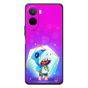 Чохол Бравл Старс для Xiaomi Redmi A7 Pro – Леон у костюмі Акули