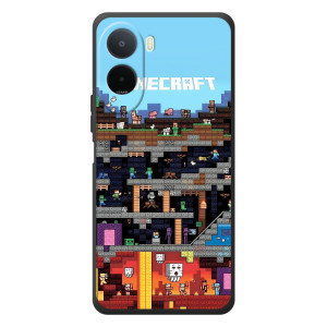 Чехол Майнкрафт на Xiaomi Redmi A7 Pro (AlphaPrint) Minecraft