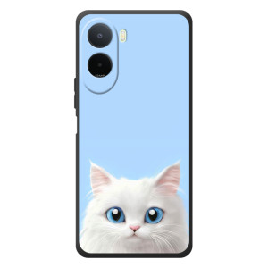 Чехол на тематику: Коты для Xiaomi Redmi A7 Pro – Белый кот
