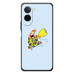 Чехол с картинкой Патрик на Xiaomi Redmi A7 Pro (Патрик с подушкой)