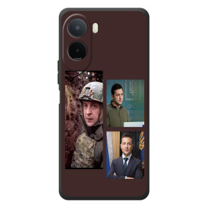 Чехол для Xiaomi Redmi A7 Pro (AlphaPrint - с принтом Зеленского)