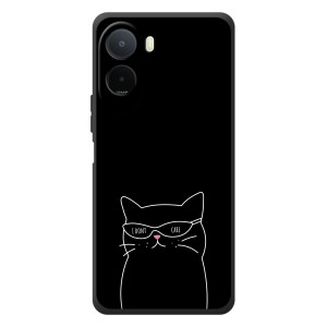 Чехол с рисунком кот на Xiaomi Redmi A7 Pro