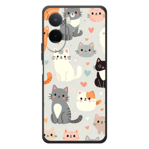 Чехол с рисунком кот на Xiaomi Redmi A7 Pro