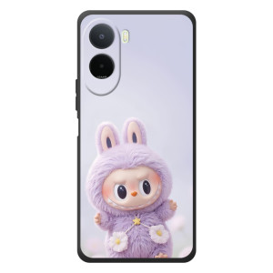 Чохол з принтом Лабубу для Xiaomi Redmi A7 Pro – Фіолетовий Лабубу