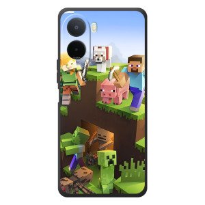 Чохли для Xiaomi Redmi A7 Pro (Персонажі МайнКрафт) – Майн-крафт