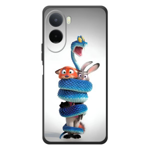 Силіконовий чохол з принтом Зоотрополіс для Xiaomi Redmi A7 Pro – Змія Зоо