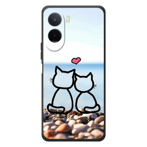 Силіконові Чохли Коханій людині для Xiaomi Redmi A7 Pro (Котейки)