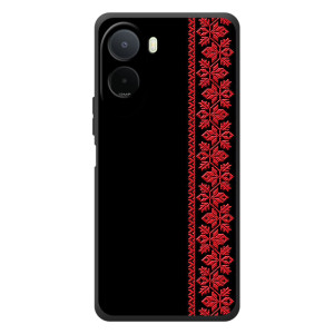 Силіконовый Чохол на Xiaomi Redmi A7 Pro – Червона вишиванка