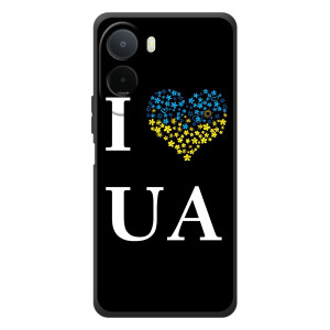 Силіконовий Чохол  на Xiaomi Redmi A7 Pro (Я-Україна) – I Love UA