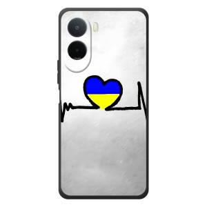 Силіконовий Чохол  на Xiaomi Redmi A7 Pro (Я-Україна) – Українська кардіограма