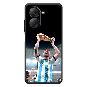 Чехлы Лео Месси Аргентина для Xiaomi Redmi A7 – Счастливый Месси