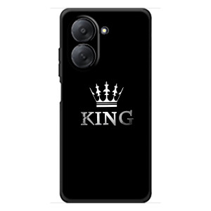 Чехол (Корона на чёрном фоне) для Сяоми Редми А7 – KING