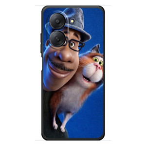 Чехол с принтом Душа на Xiaomi Redmi A7 – Джо и кот