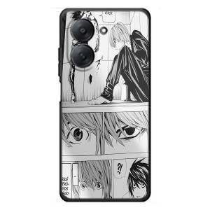 Чехол с символикой Аниме для Xiaomi Redmi A7 – Коллаж Ягами