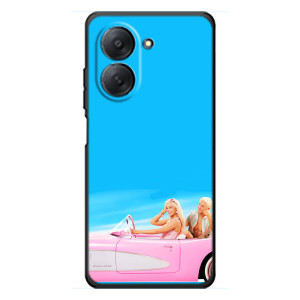 Силиконовый Чехол Барби Фильм на Xiaomi Redmi A7 (Барби и Кен)