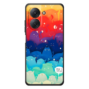 Силиконовый чехол с котиком для Xiaomi Redmi A7 – Mew
