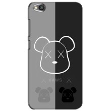 Чохли для Xiaomi Redmi Go - Bearbrick Louis Vuitton (PREMIUMPrint) (БеарБрік очі)