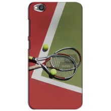 Чехлы с принтом Спортивная тематика для Xiaomi Redmi Go (Ракетки теннис)