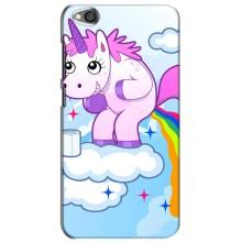 Чехол Unicorn на Xiaomi Redmi Go (Радуга единорожка)
