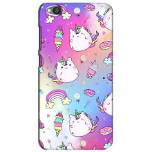 Чехол Unicorn на Xiaomi Redmi Go (Радуга и Единорог)