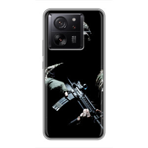 Чехол с украинским воином на Xiaomi Redmi K100 Pro Max – Украинский снайпер