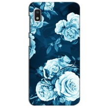 Чехлы (ART) Цветы на Xiaomi Redmi K20 Pro (VPrint) (Голубые Бутоны)