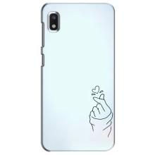 Чохол (Знак сердечка) для Xiaomi Redmi K20 Pro – Сердечко на блакитному