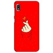 Чохол (Знак сердечка) для Xiaomi Redmi K20 Pro – Сердечко на червоному