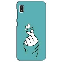 Чохол (Знак сердечка) для Xiaomi Redmi K20 Pro – Сердечко на бірюзовому