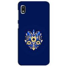 Чохол з картинкою (Патріотичний ГЕРБ) на Xiaomi Redmi K20 Pro (Герб в квітах)