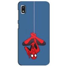 Чехол Супергерой Человека Паука на Xiaomi Redmi K20 Pro – На паутине