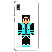 Чохли для Xiaomi Redmi K20 Pro (Персонажі МайнКрафт) (Хлопчик у блакитному)
