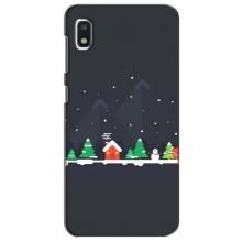 Силиконовый бампер на рождество для Xiaomi Redmi K20 Pro (Город зимний)